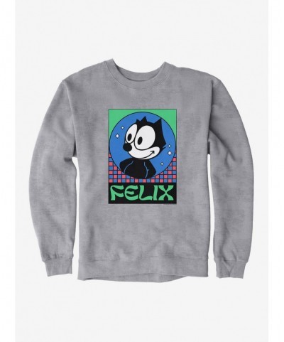 Clearance Felix The Cat Diamond Stars Sweatshirt $14.76 Sweatshirts