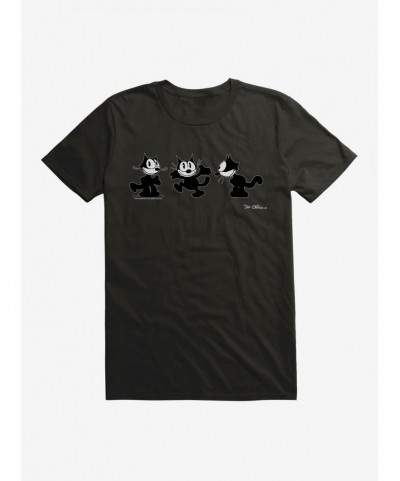 Exclusive Felix The Cat Happy Faces T-Shirt $8.22 T-Shirts