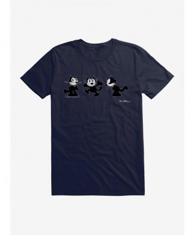 Exclusive Felix The Cat Happy Faces T-Shirt $8.22 T-Shirts