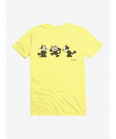 Exclusive Felix The Cat Happy Faces T-Shirt $8.22 T-Shirts