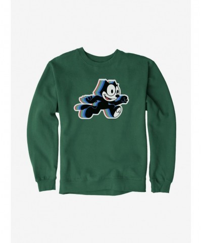 Value for Money Felix The Cat Hologram Felix Sweatshirt $11.51 Sweatshirts