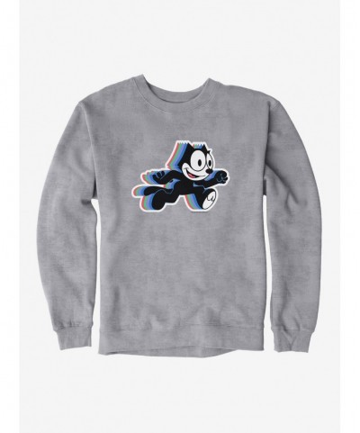 Value for Money Felix The Cat Hologram Felix Sweatshirt $11.51 Sweatshirts