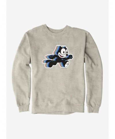 Value for Money Felix The Cat Hologram Felix Sweatshirt $11.51 Sweatshirts