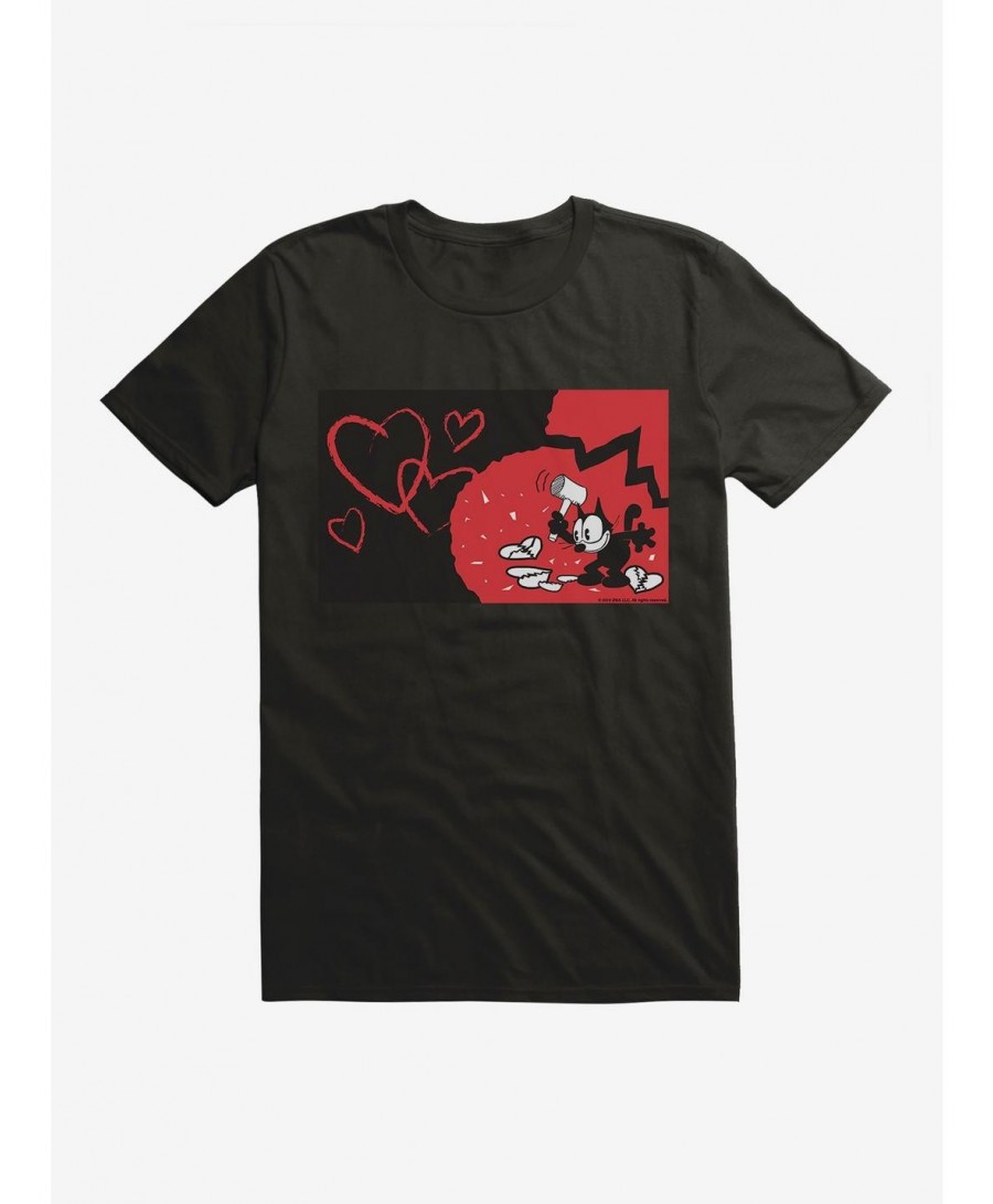 Cheap Sale Felix The Cat Heartbreaker T-Shirt $6.69 T-Shirts